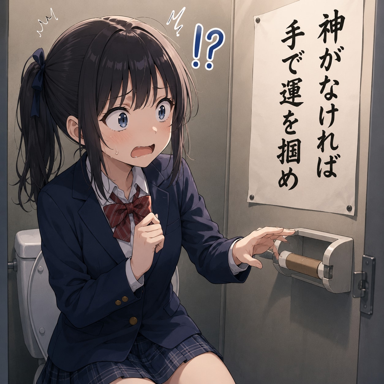 試される覚悟