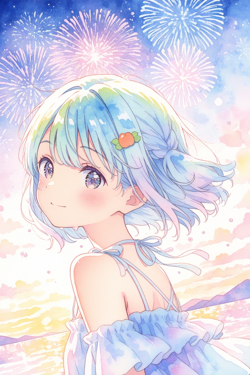 花火の音にかき消された、わたしの大好き 🎆