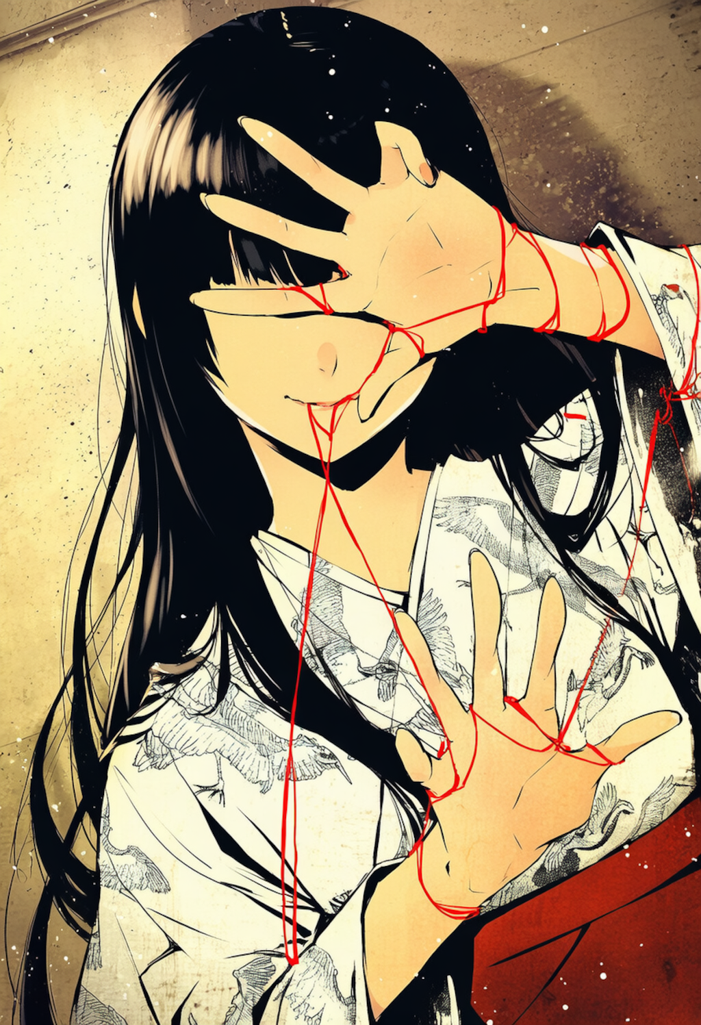 決して、覗かないでくださいね