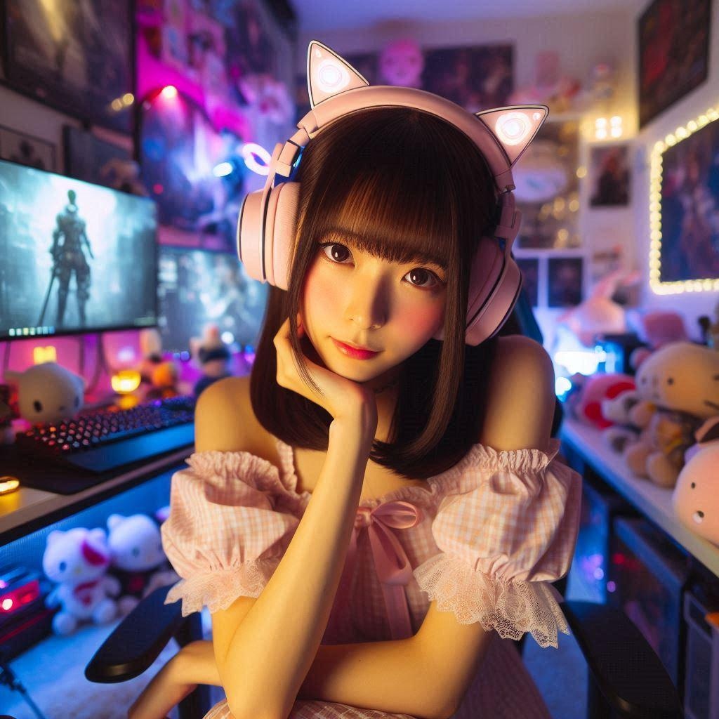 ゲームYouTuberの理想部屋🎮💖