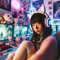 ゲームYouTuberの理想部屋🎮💖 6枚目