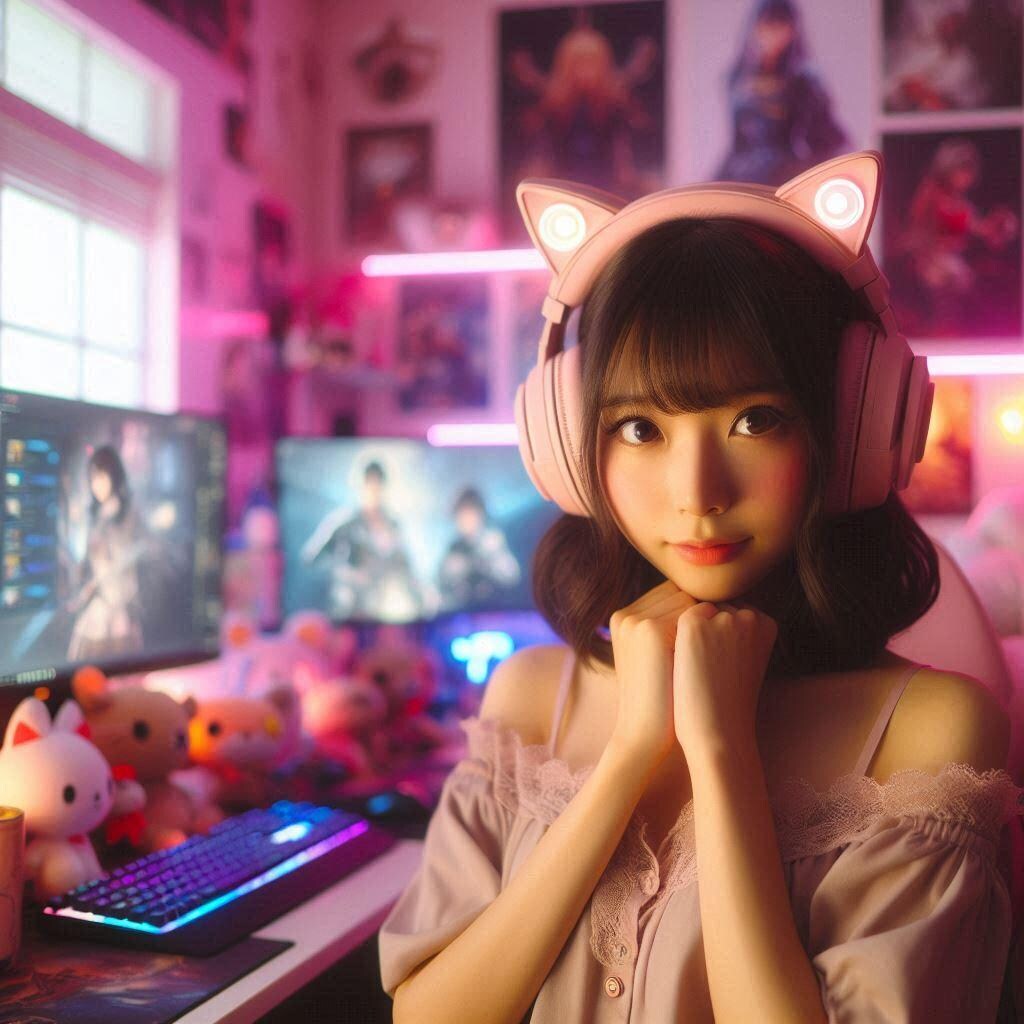 ゲームYouTuberの理想部屋🎮💖