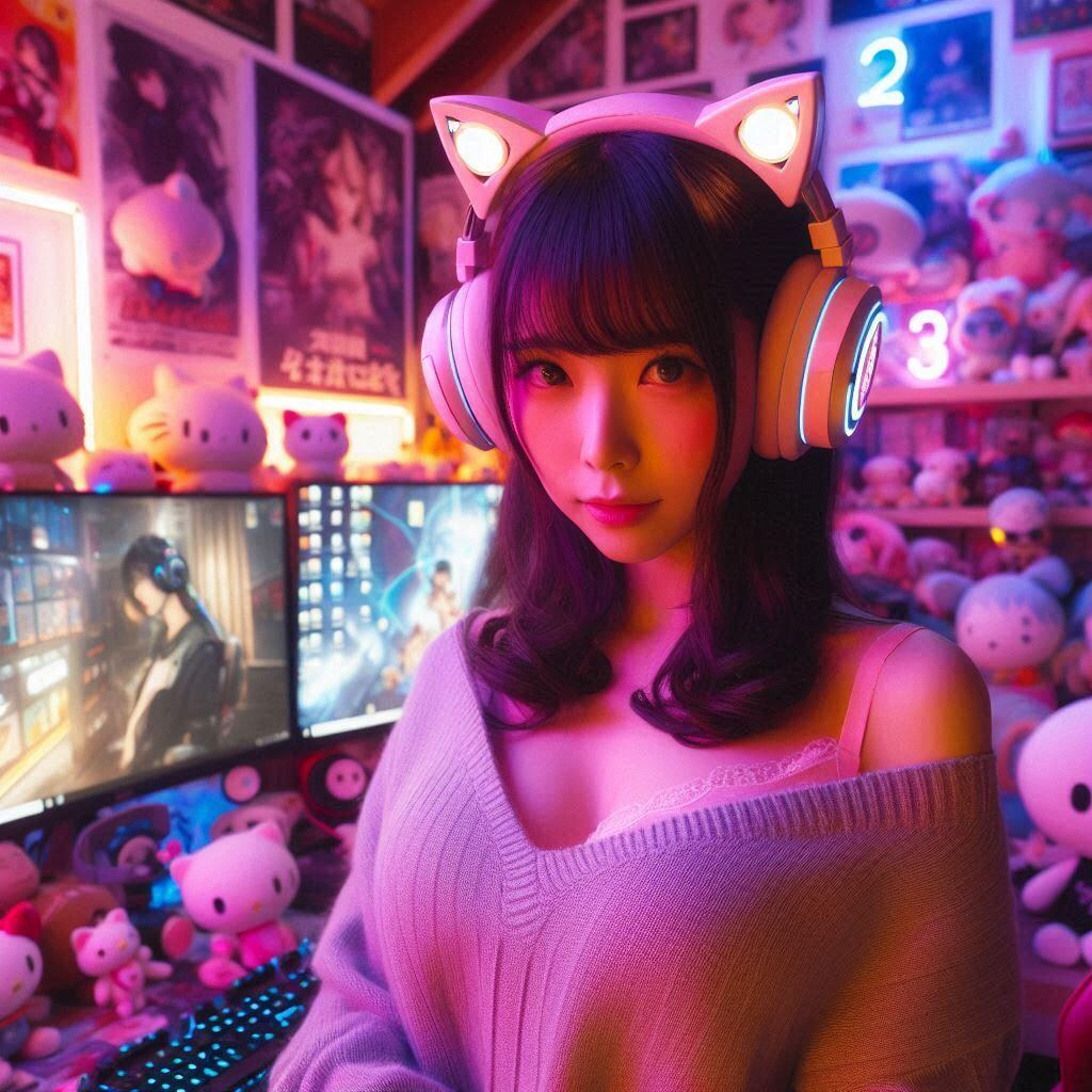 ゲームYouTuberの理想部屋🎮💖