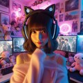 ゲームYouTuberの理想部屋🎮💖 8枚目