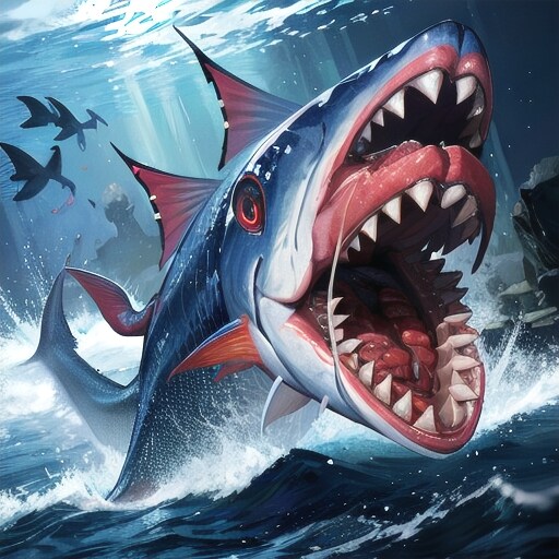 海の怪物