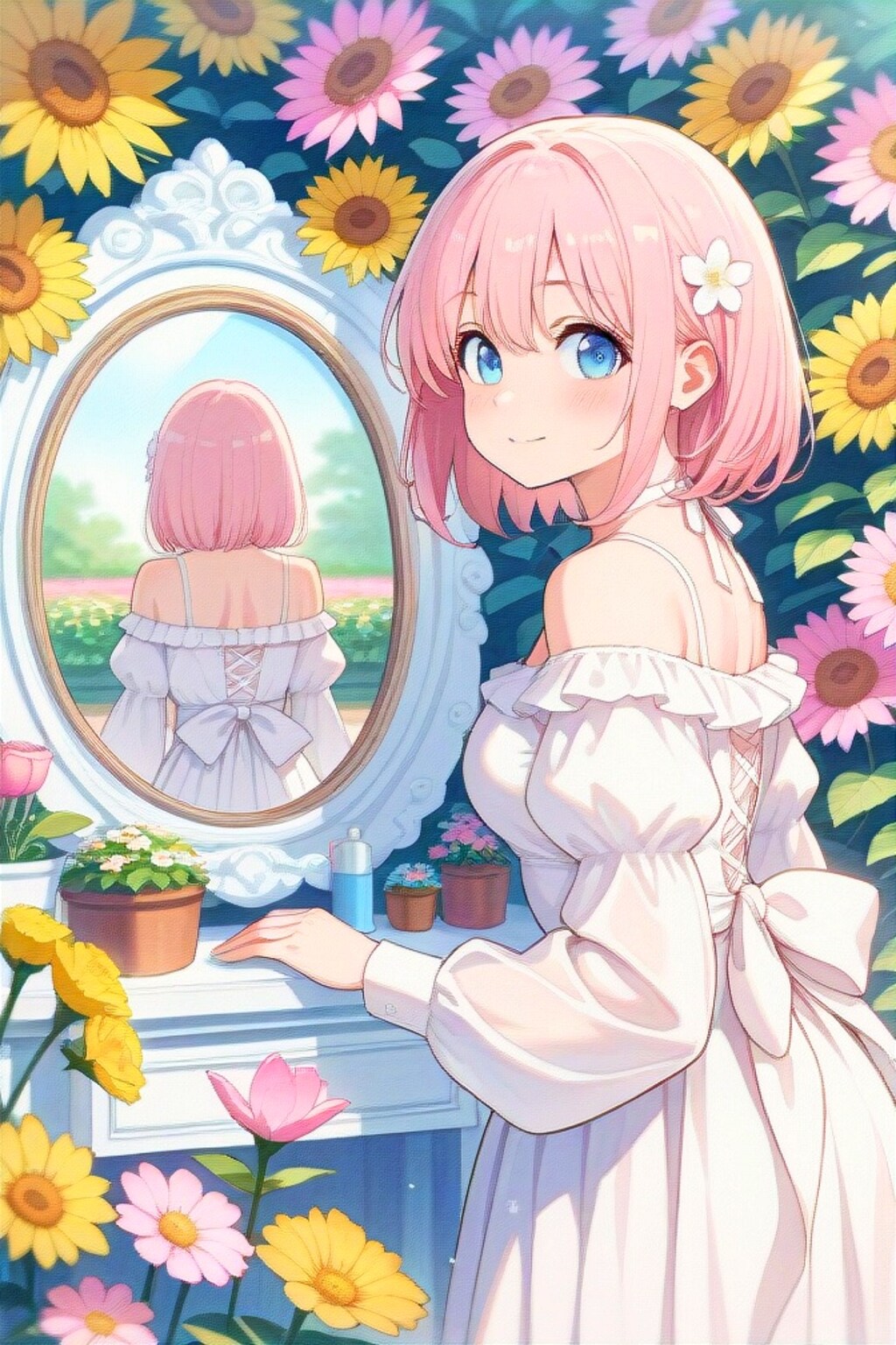 ピンク髪ちゃん