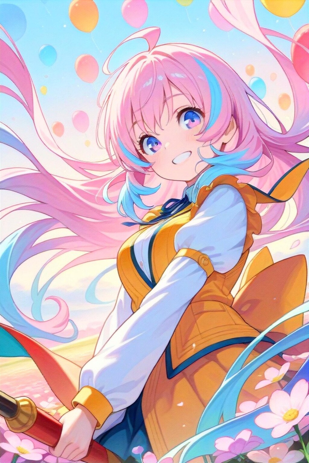 ピンク髪ちゃん