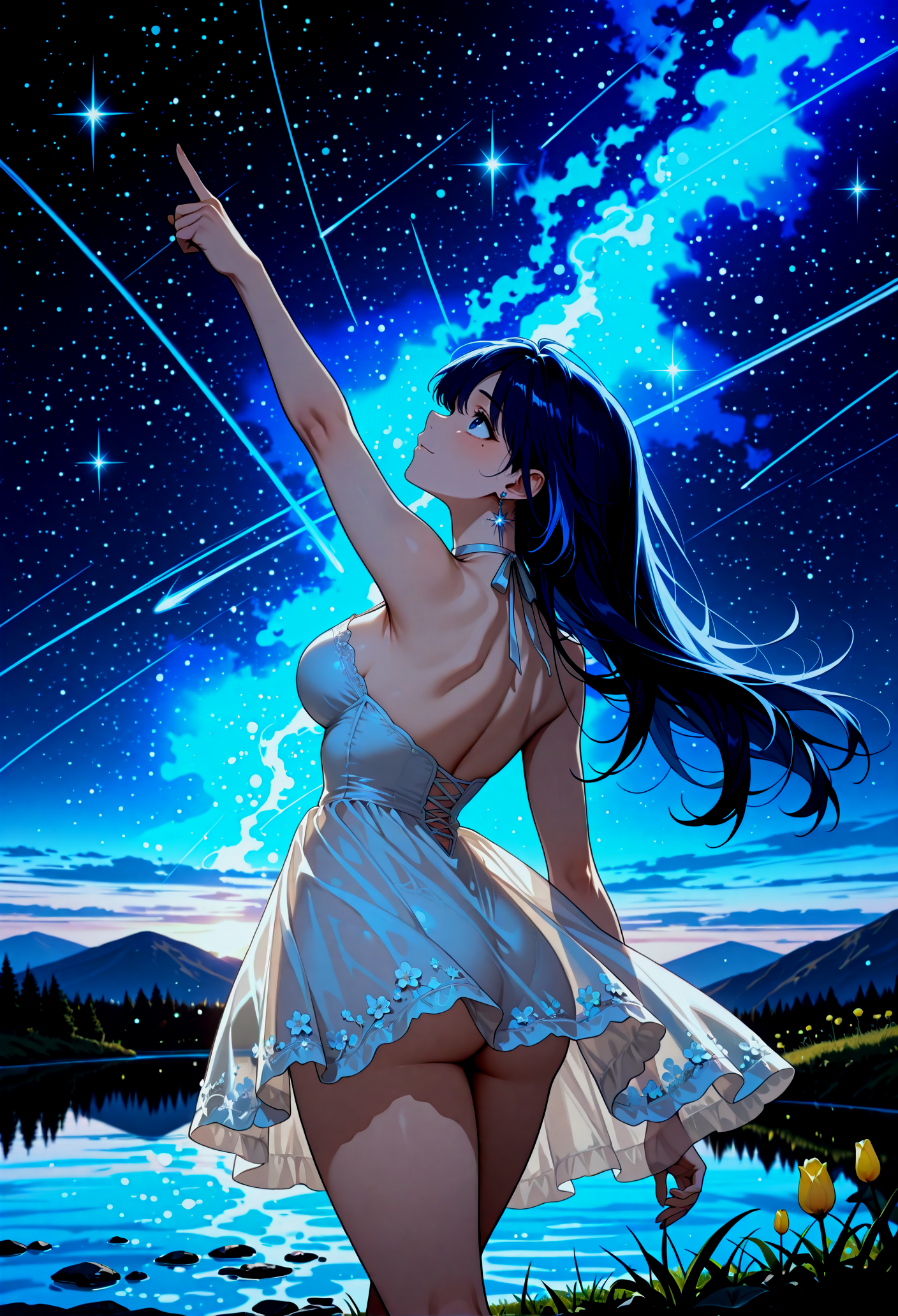 星降る夜、指先で紡ぐ永遠の約束