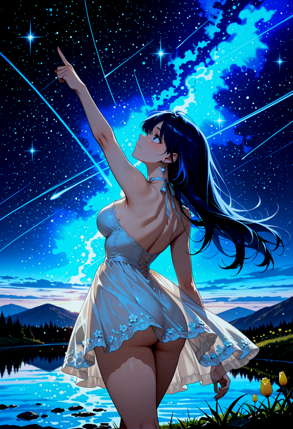星降る夜、指先で紡ぐ永遠の約束