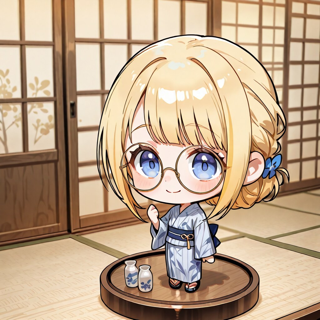 ミッシェルさんフィギュア（浴衣バージョン）