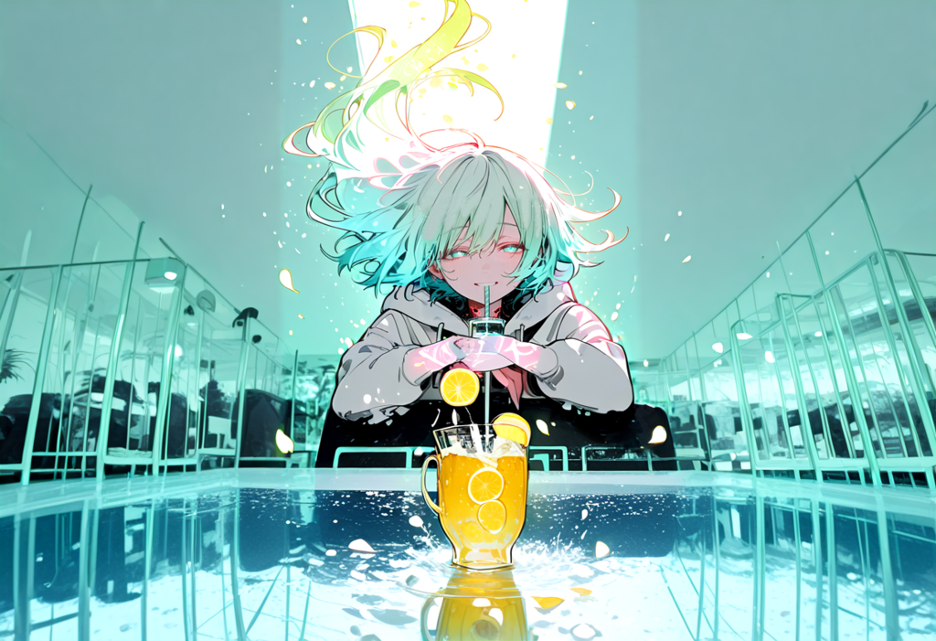 あまくてつめたいシュワシュワ