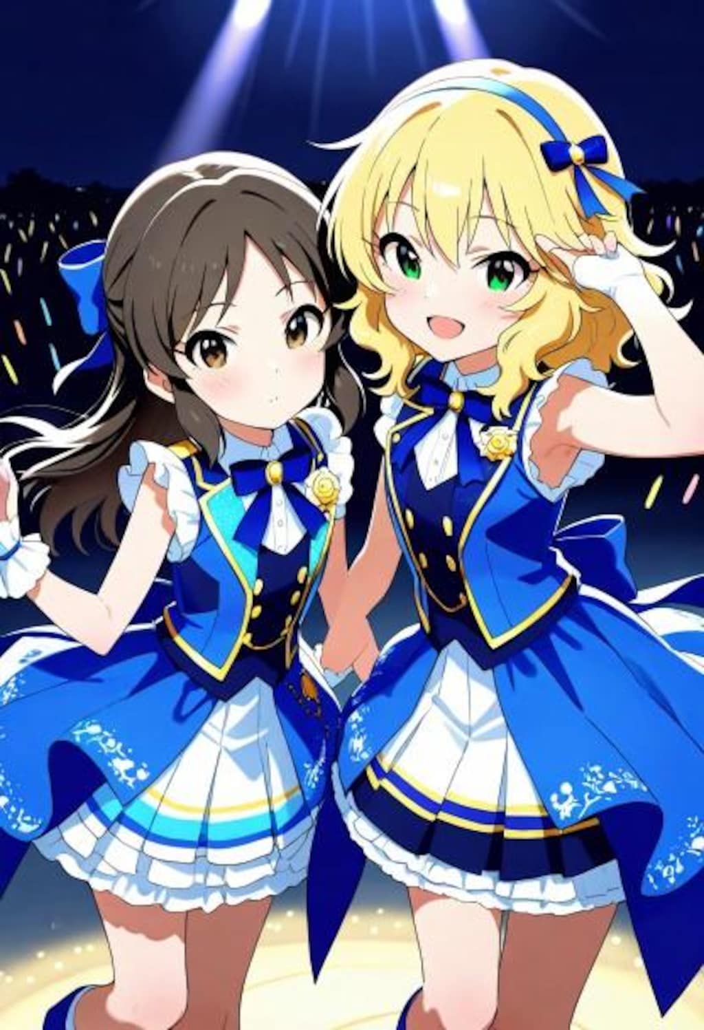 仲良し二人組（橘ありすと桜井桃華）