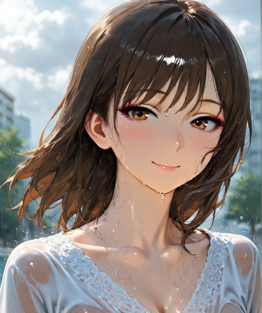 咲と陽子｜春の雨