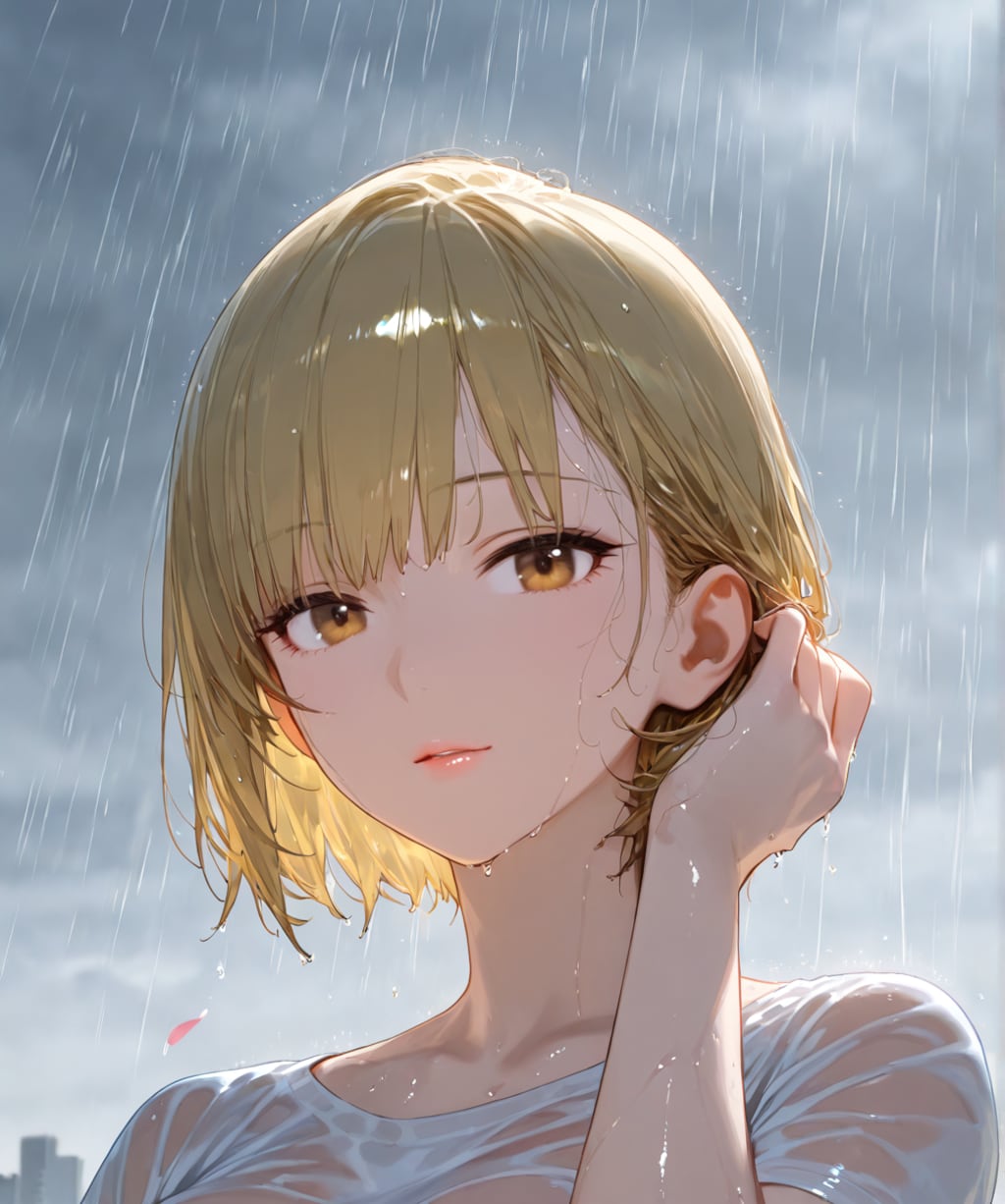 咲と陽子｜春の雨