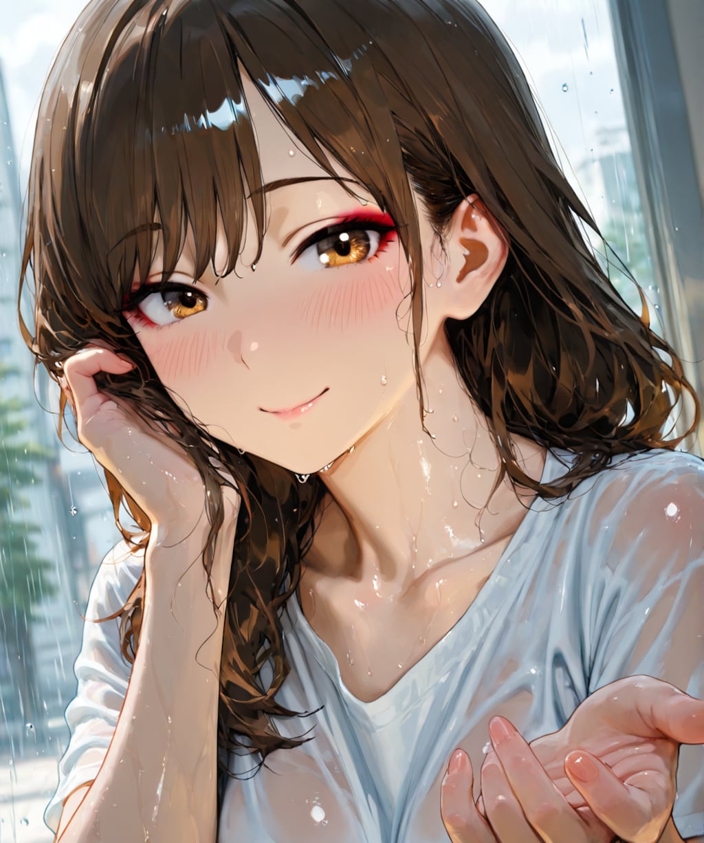 咲と陽子｜春の雨