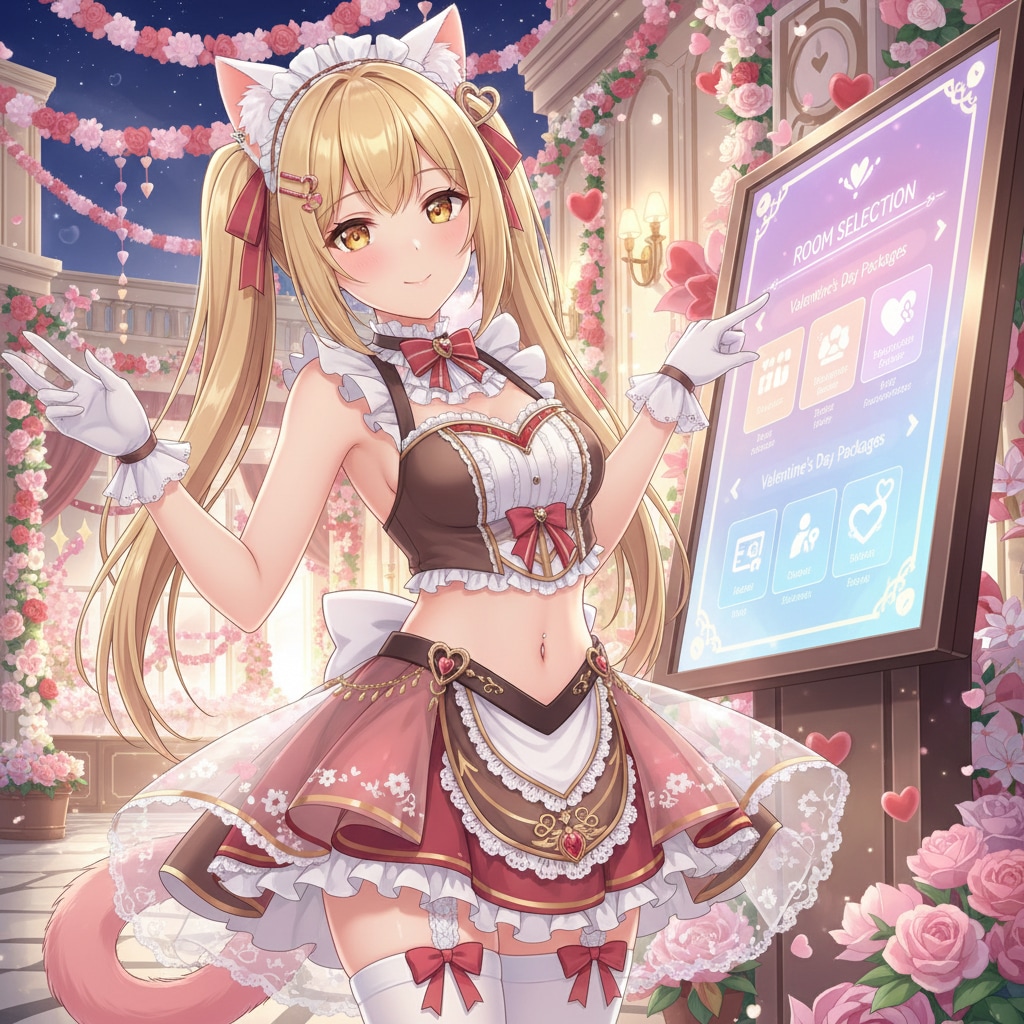 金ツイにゃん。バレンタインメイド