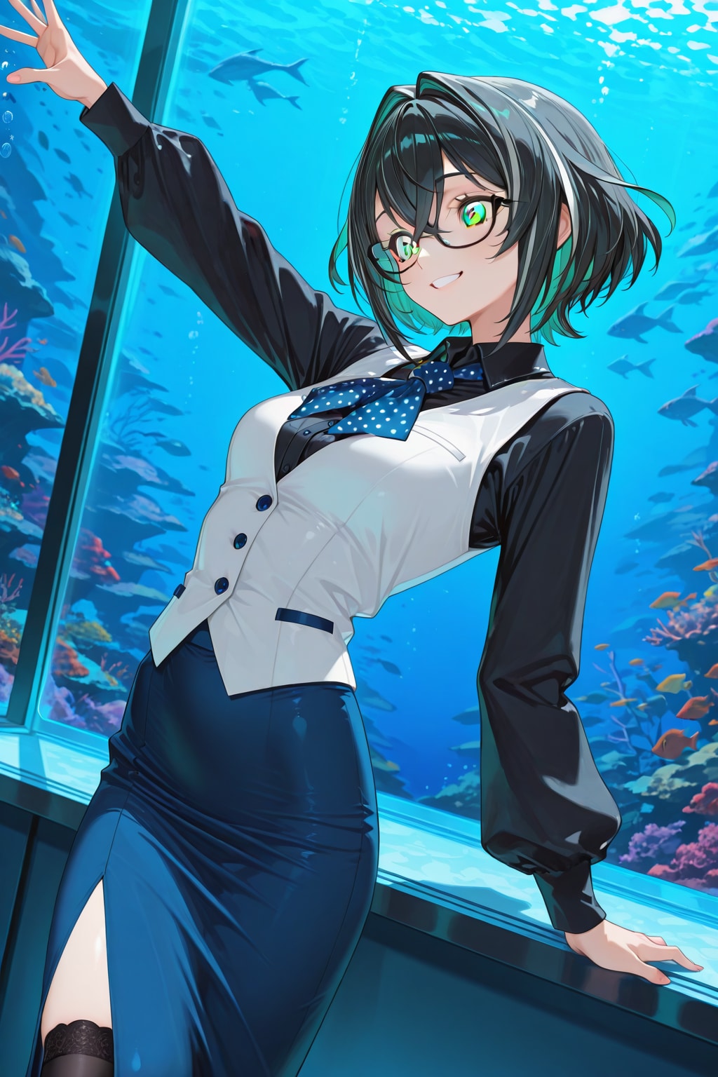 水族館デート　　　　　　　　　　　　　　　　　　　　　　　　　　🦉　大浦 るかこ　🦉