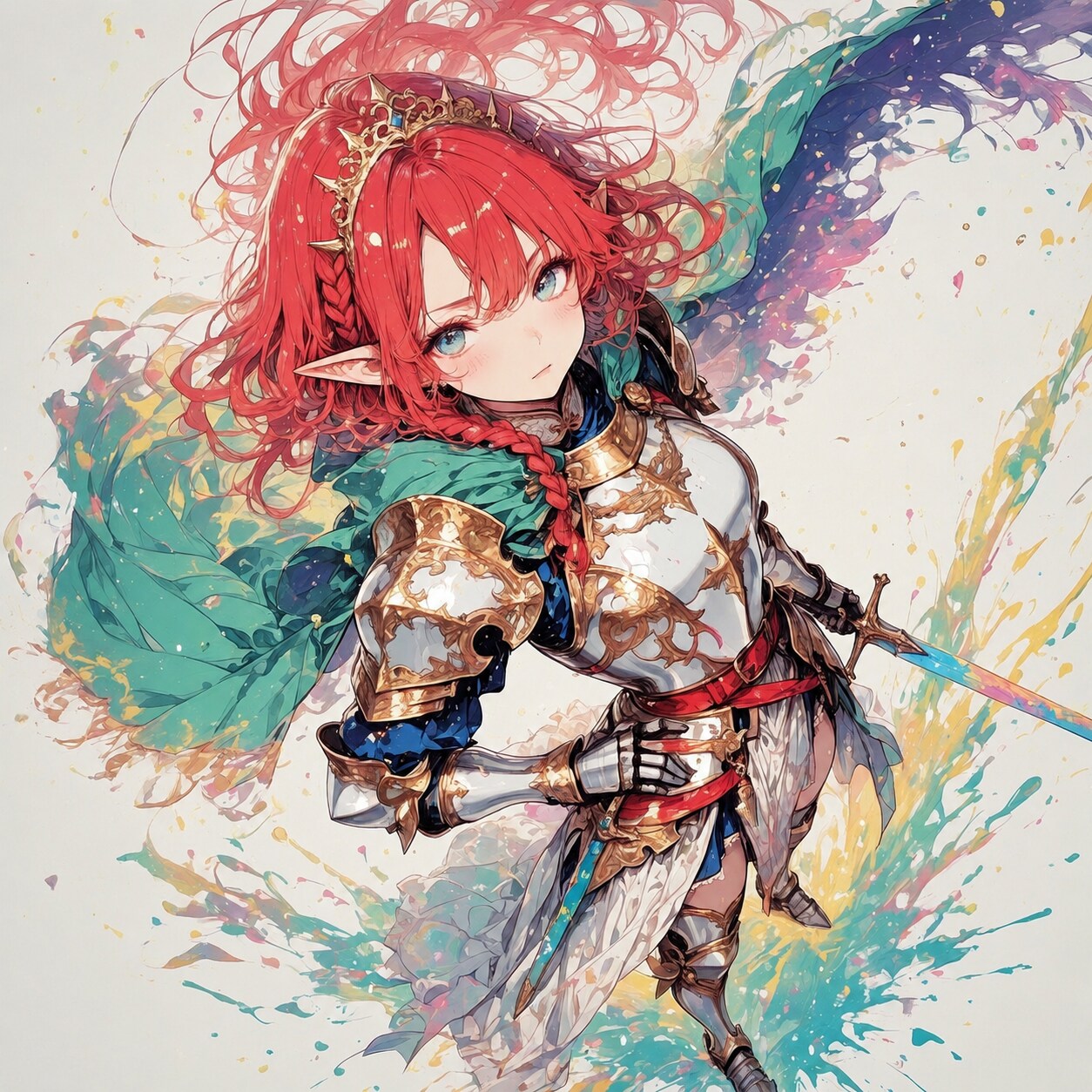 エルフの姫騎士