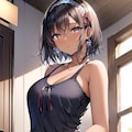 褐色ショートボブ娘 7枚目