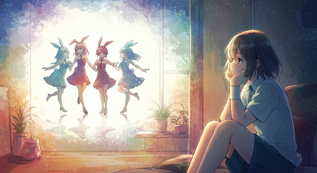 空想する少女⑩-ImageFX編