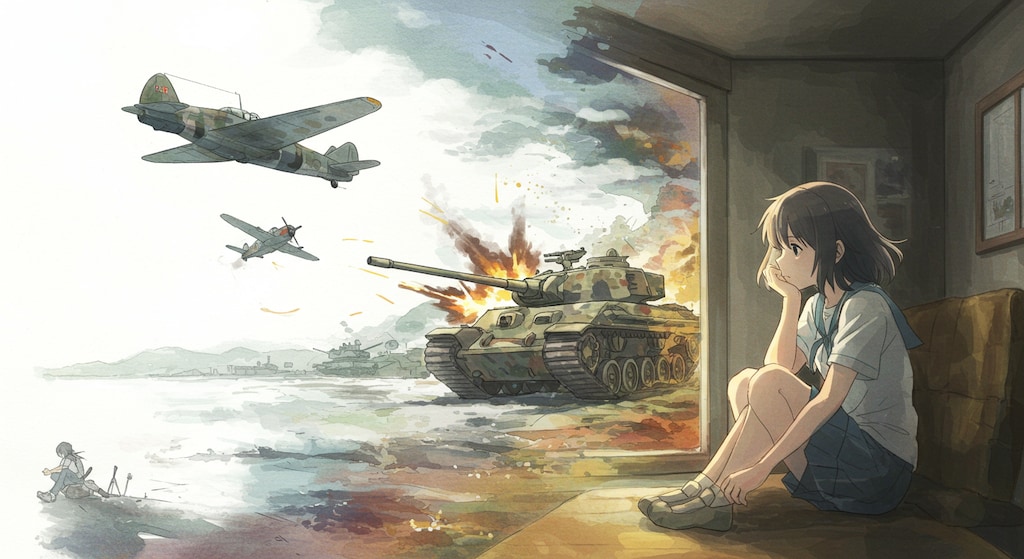 空想する少女⑩-ImageFX編