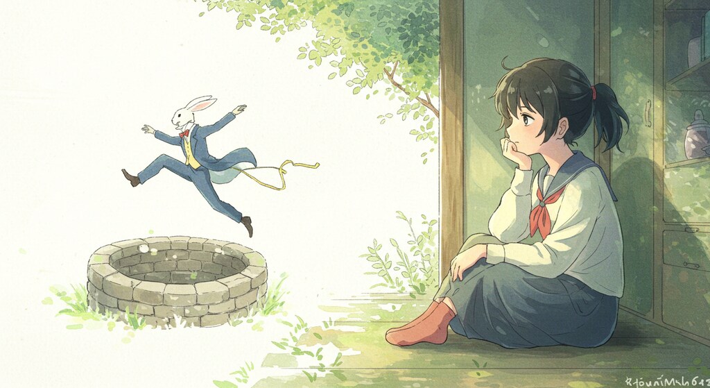 空想する少女⑩-ImageFX編