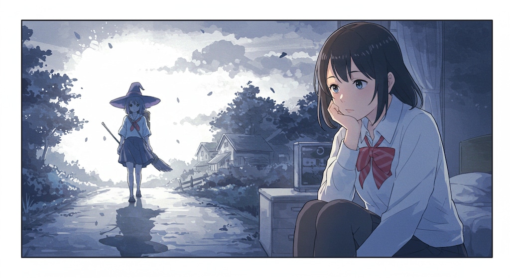 空想する少女⑩-ImageFX編