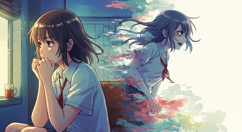 空想する少女⑩-ImageFX編