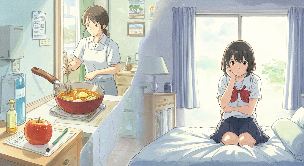 空想する少女⑩-ImageFX編