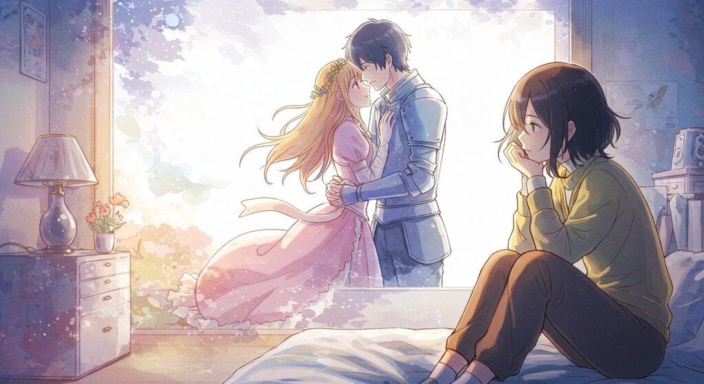 空想する少女⑩-ImageFX編