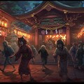 #オキツネゾンビ討伐 (HP30、ルート分岐あり)【『オキツネ神社祭』】 3枚目