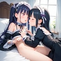 百合えっちゴシックコス 7枚目