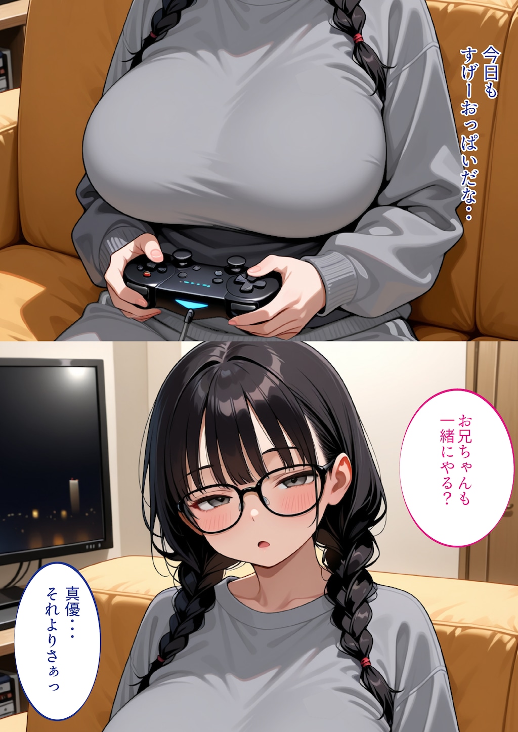 🌻次回作案🌻ダウナーな感じの妹が白目剥くまでやりまくってます