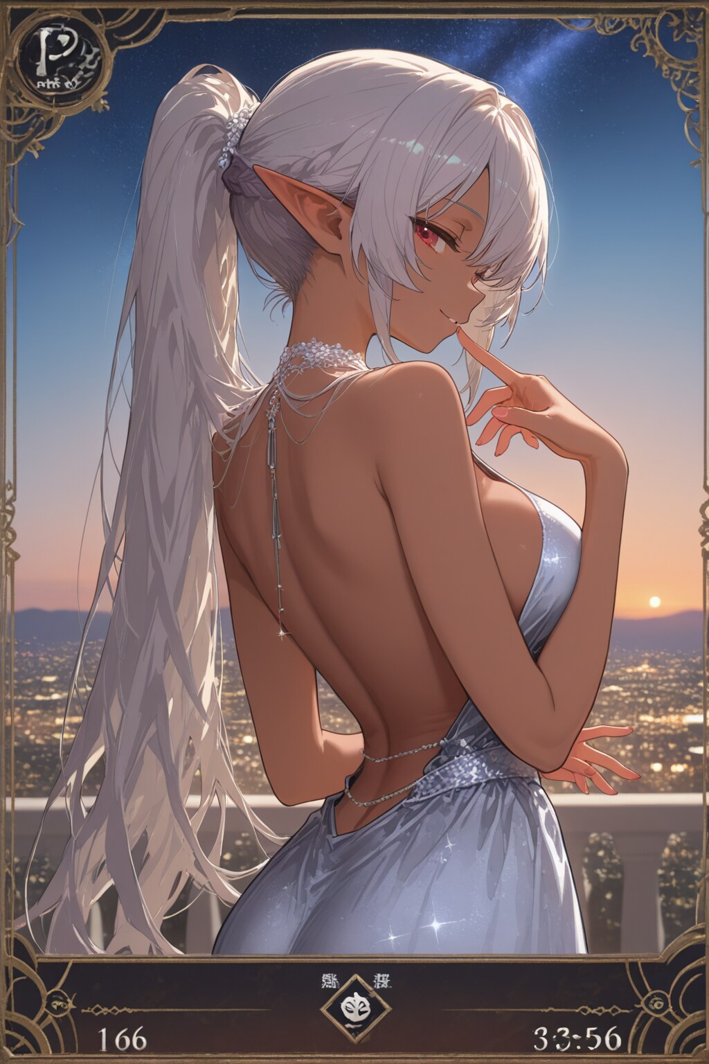 褐色エルフさん
