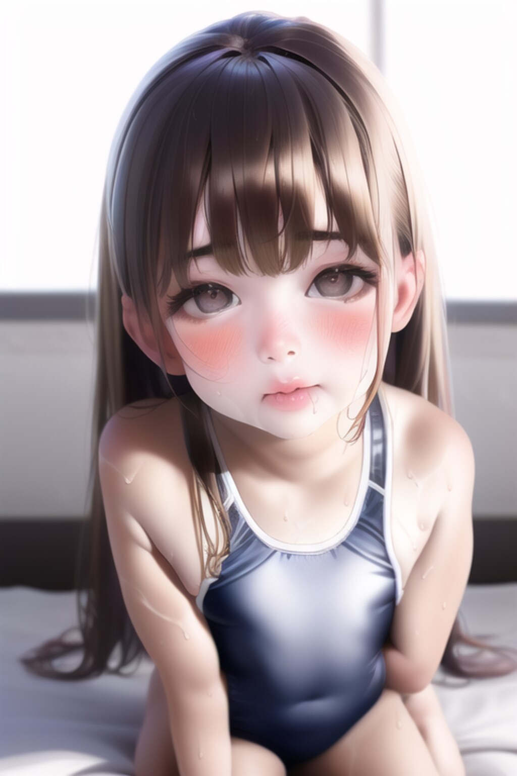 水着少女