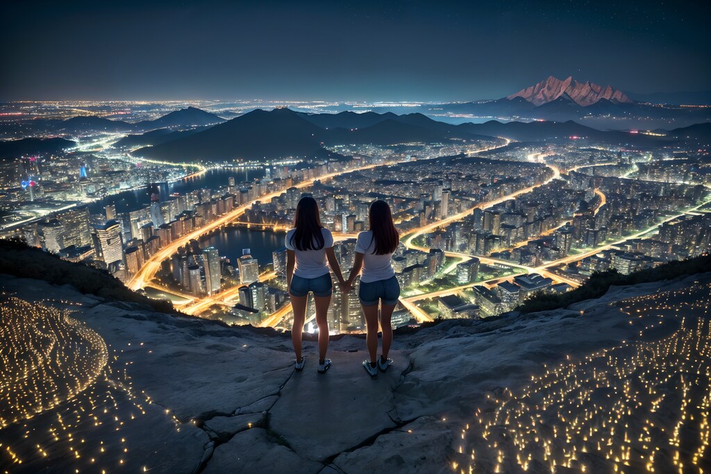 展望台からの夜景