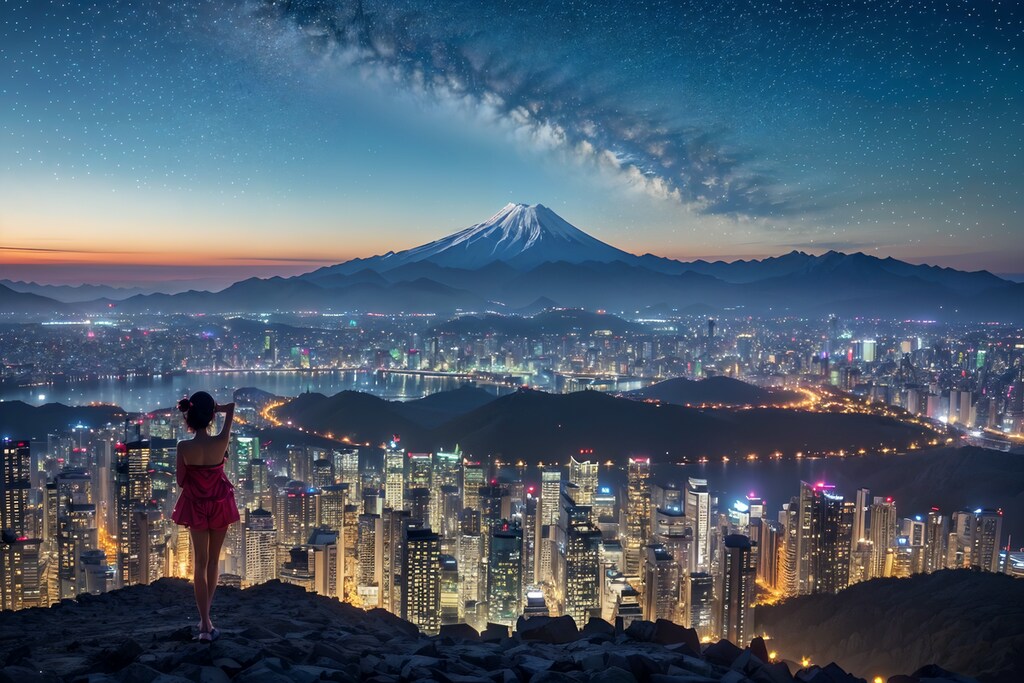展望台からの夜景