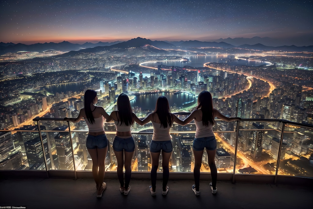 展望台からの夜景