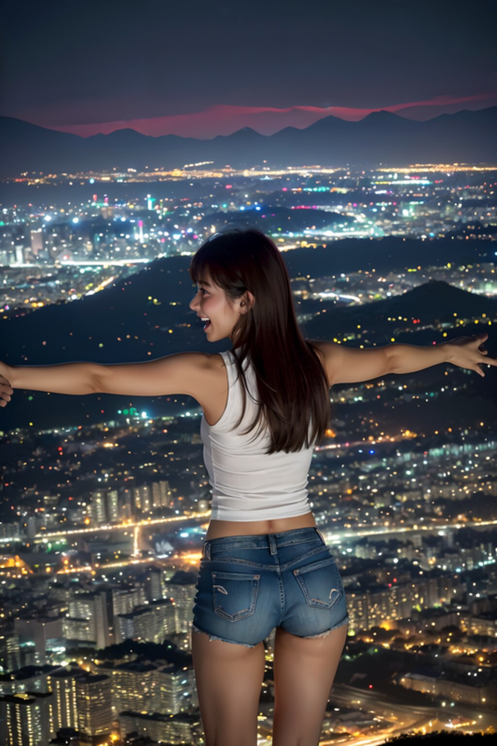 展望台からの夜景