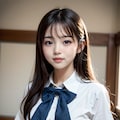 制服のJK香織 2枚目