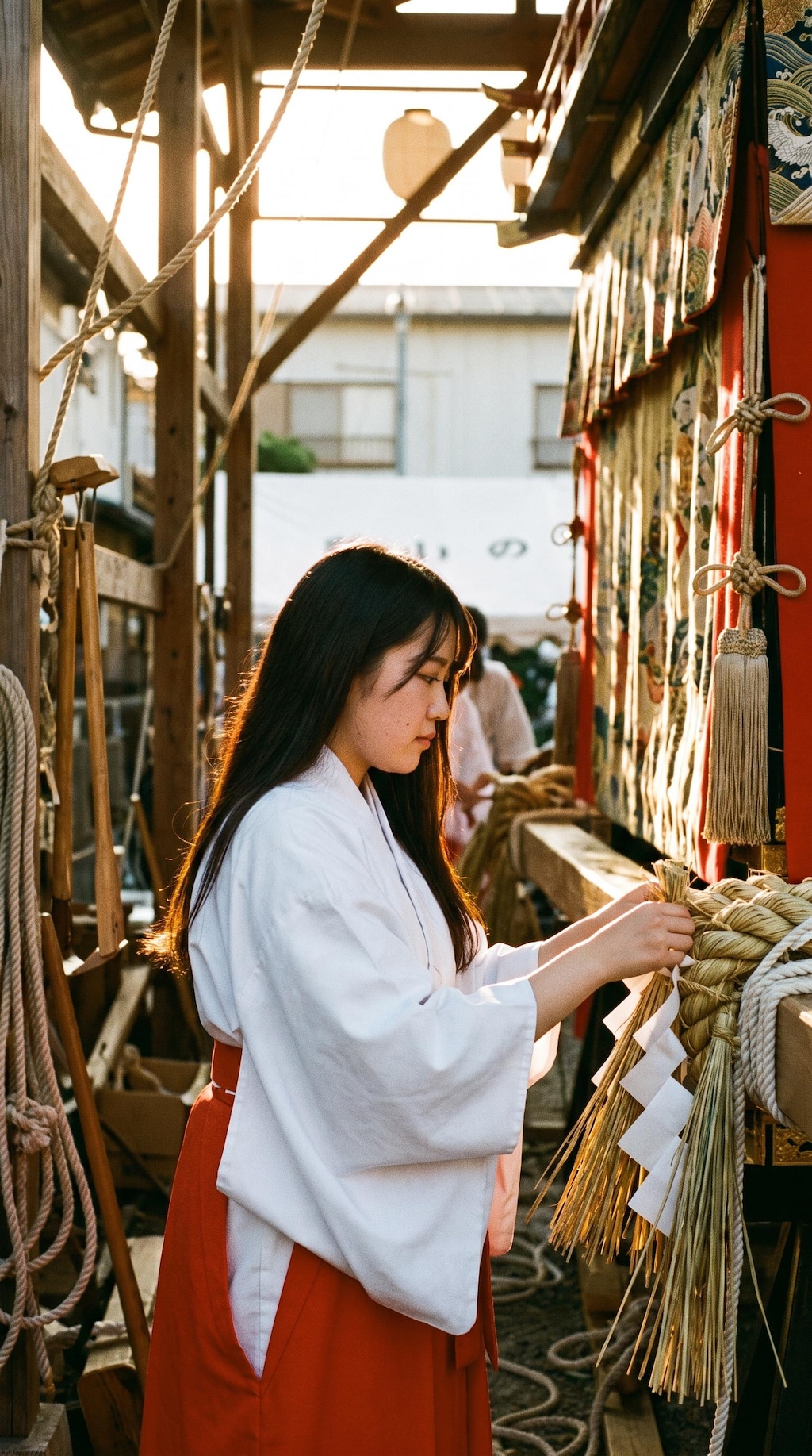 A Prayer Beneath the Lanterns