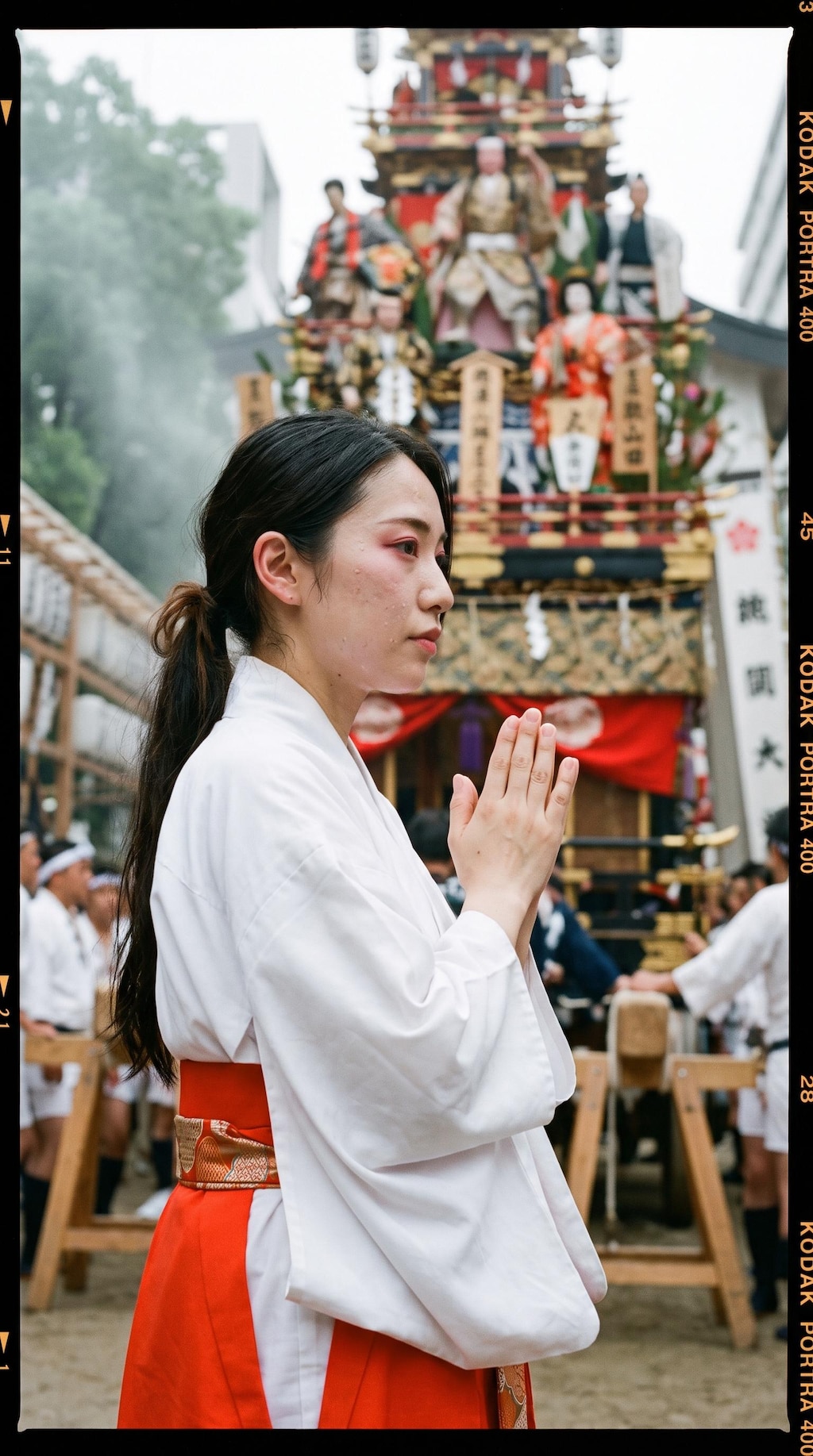 A Prayer Beneath the Lanterns