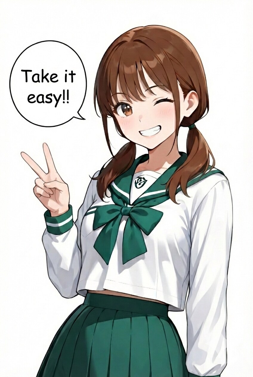 Take it easy!!