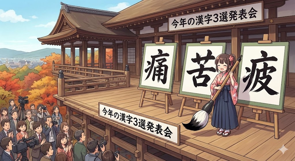 今年の漢字3選 | の人気AIイラスト・グラビア