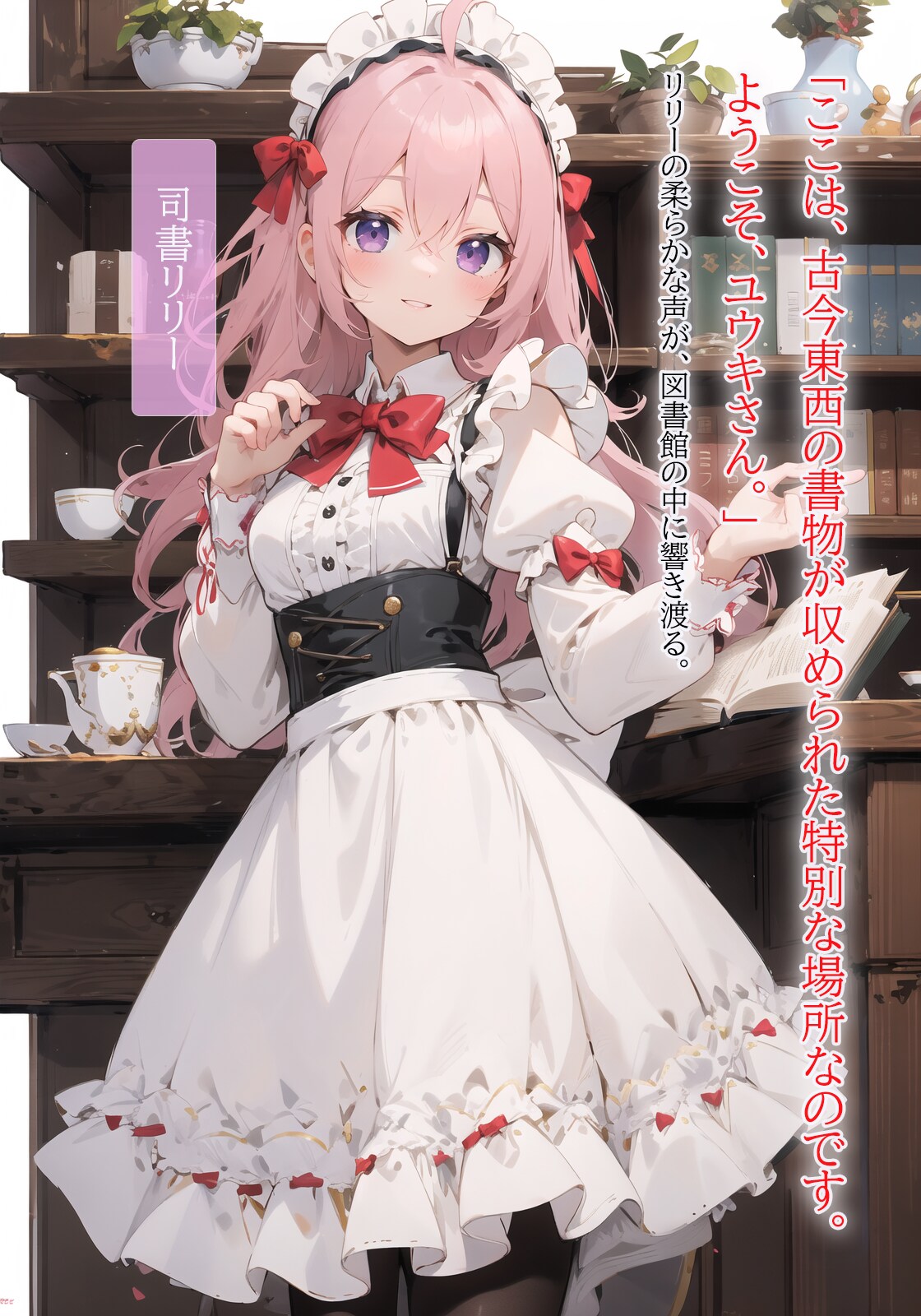小説の口絵