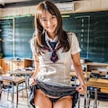 パン見せ学園① 12枚目