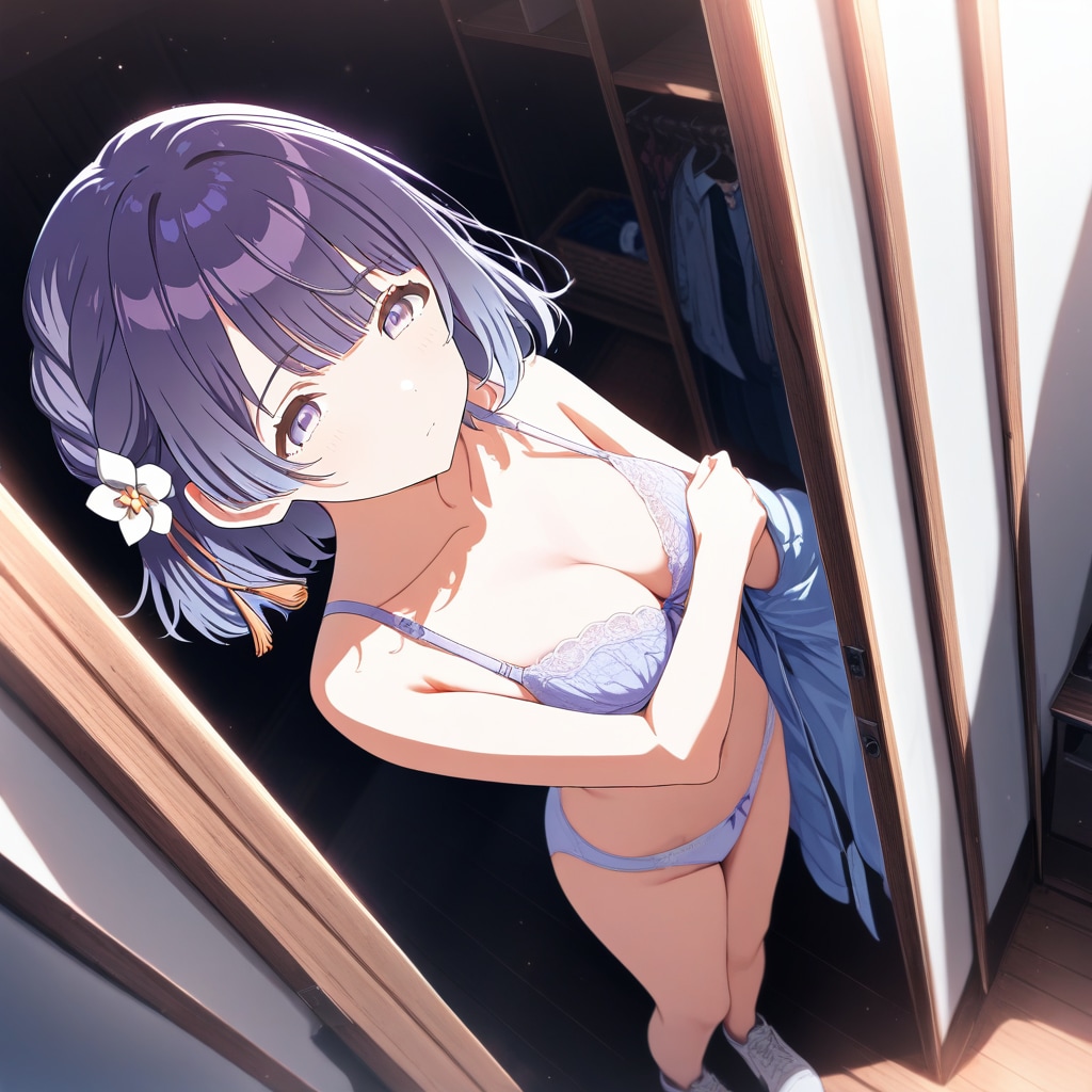 秦谷美鈴着替え中