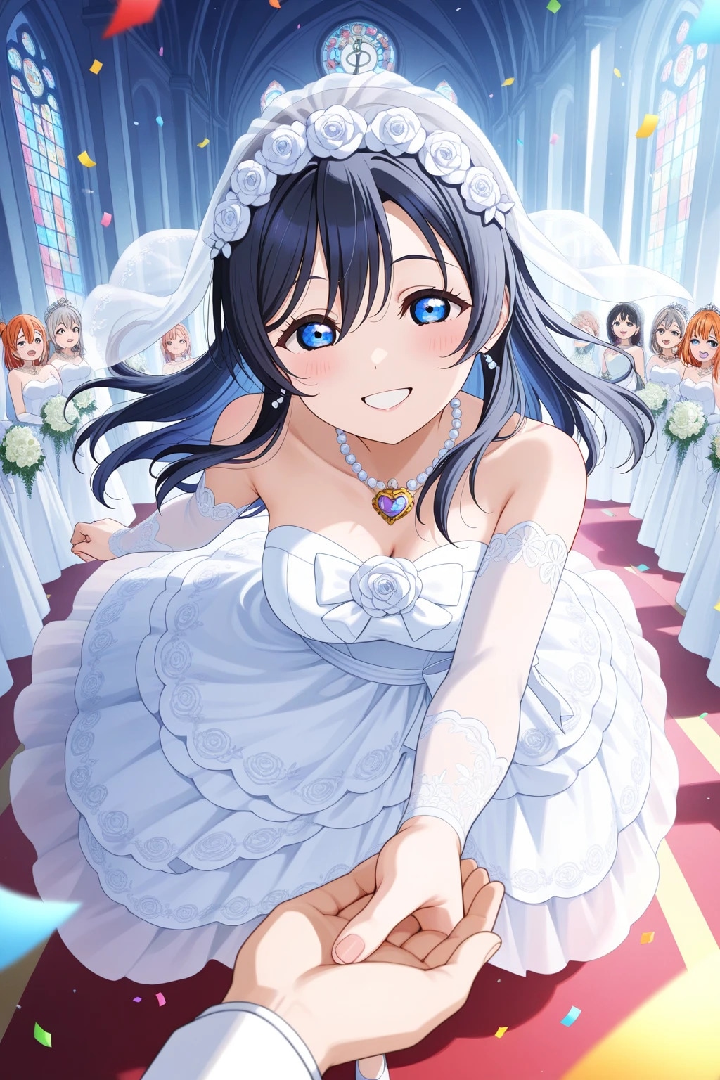 ラブライブキャラと結婚式