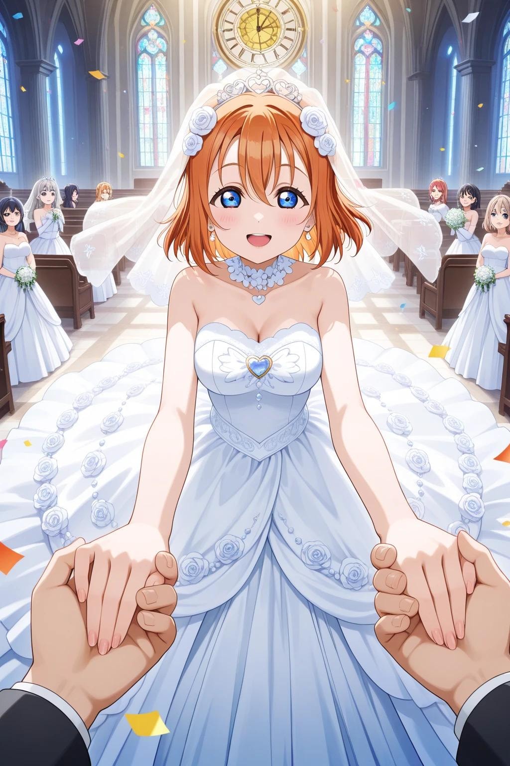 ラブライブキャラと結婚式