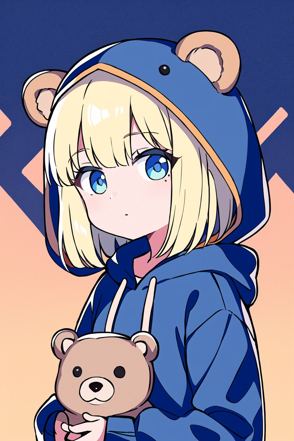 くまみみ × パーカー